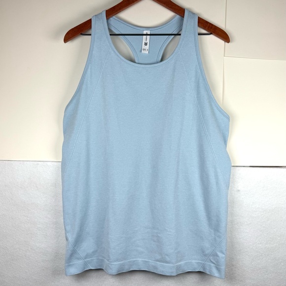 Target all in motion Seamless Core Tank Top Light Blue Racerback Womens Plus XXL - Picture 1 of 7